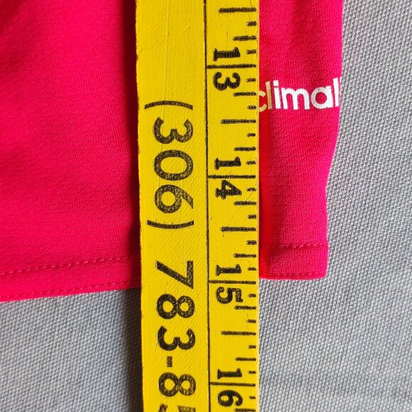 Adidas athletic shorts women's size M pink and white climalite - Picture 13 of 14